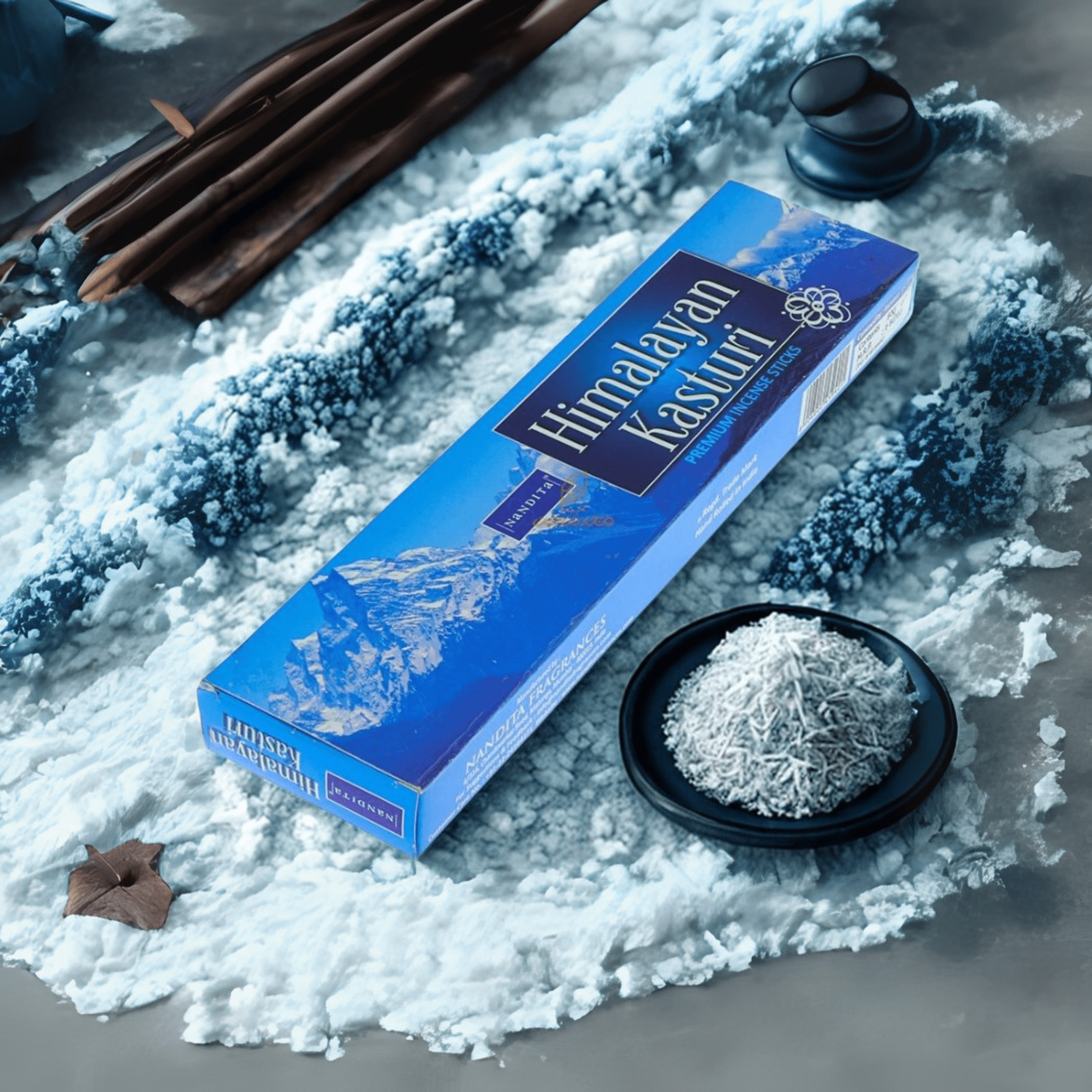 Nandita Himalayan Kasturi Premium Incense Sticks - Pack of 3