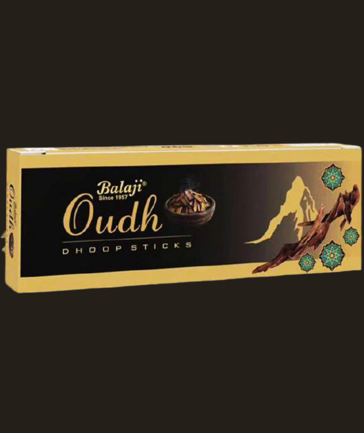 Balaji Oudh Premium Dhoop Sticks - Pack of 2