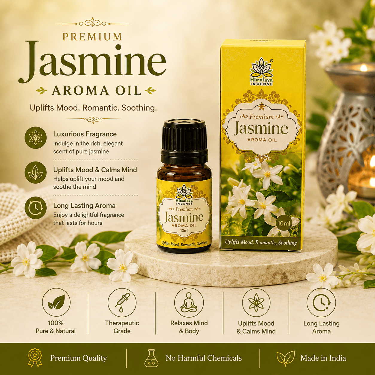 Himalaya Jasmine Aroma Oil 10ml