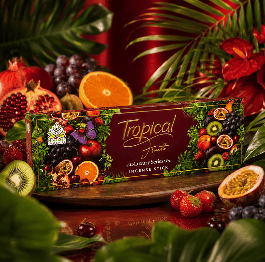 Tropical Fruits Incense Sticks – Premium Fruity Incense Sticks for Home Fragrance, Meditation & Daily Aromatherapy - 50Grm
