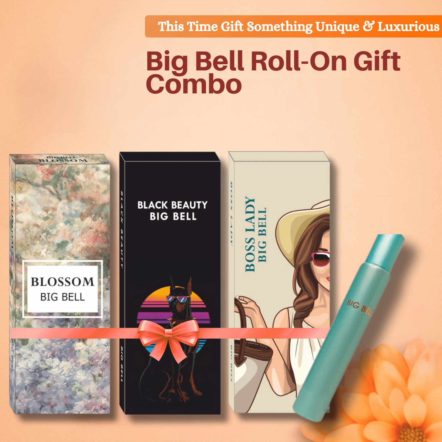Big Bell Roll On Gift Box – Festival Edition | Premium Attars for Gift Pack