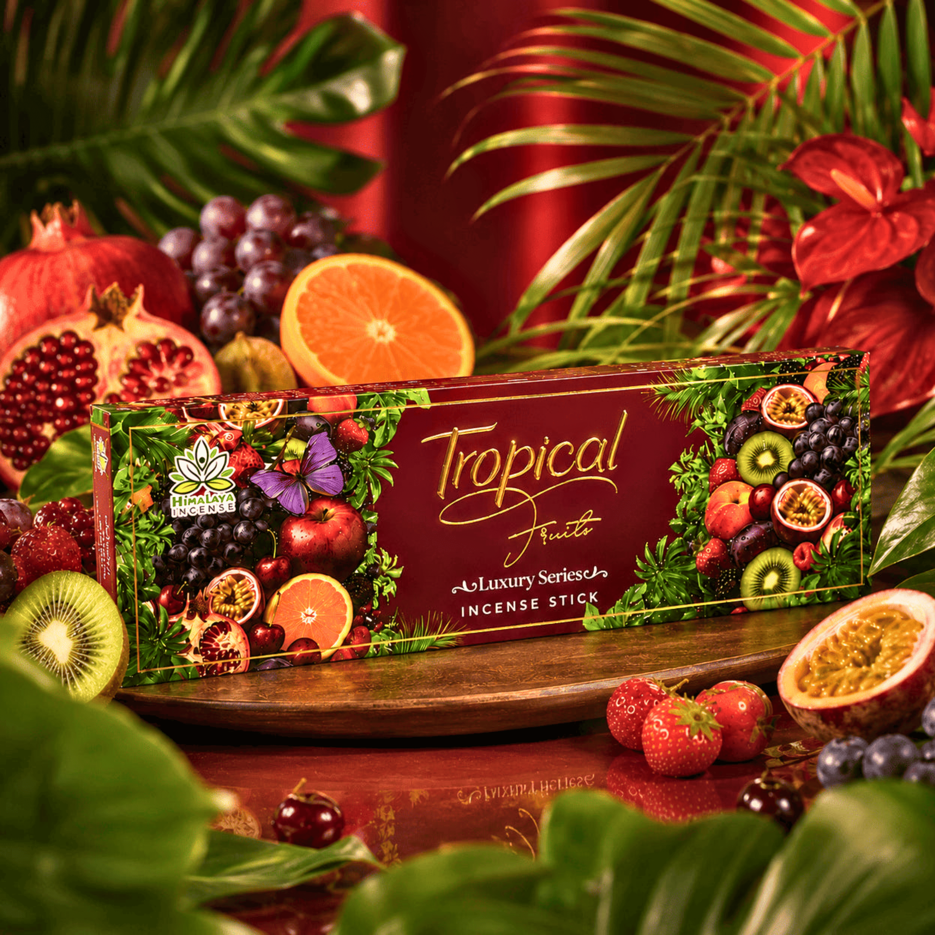 Luxury Incense Sticks Combo Pack – Cannabis, KamaSutra & Tropical Fruits Incense Sticks | Premium Fragrance Collection by Himalaya Incense