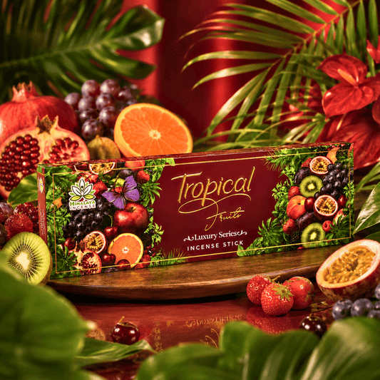 Tropical Fruits Incense Sticks – Premium Fruity Incense Sticks for Home Fragrance, Meditation & Daily Aromatherapy - 50Grm