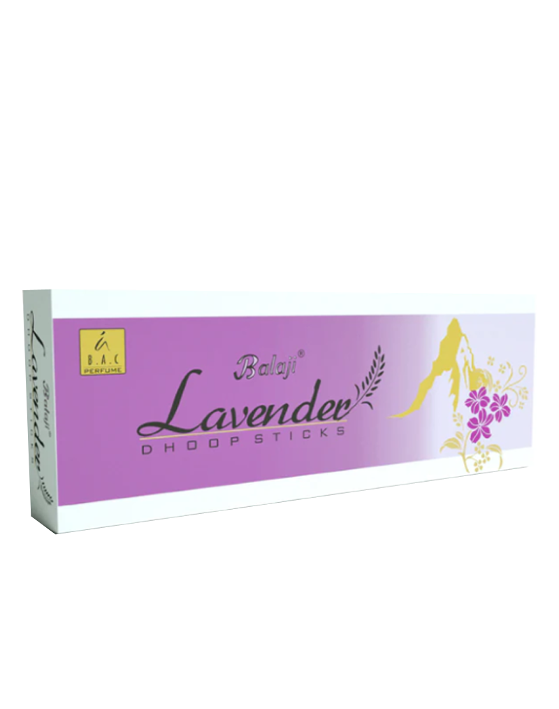 Balaji Lavender Dhoop Sticks - 50gm Each - Pack Of 6