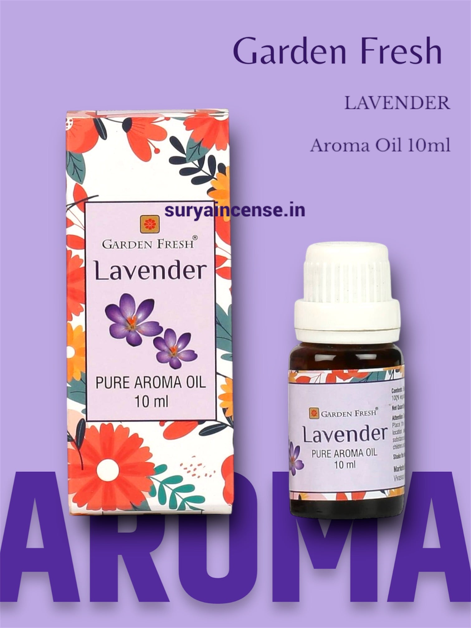 Garden Fresh Lavender Diffuser Oil - 10ml