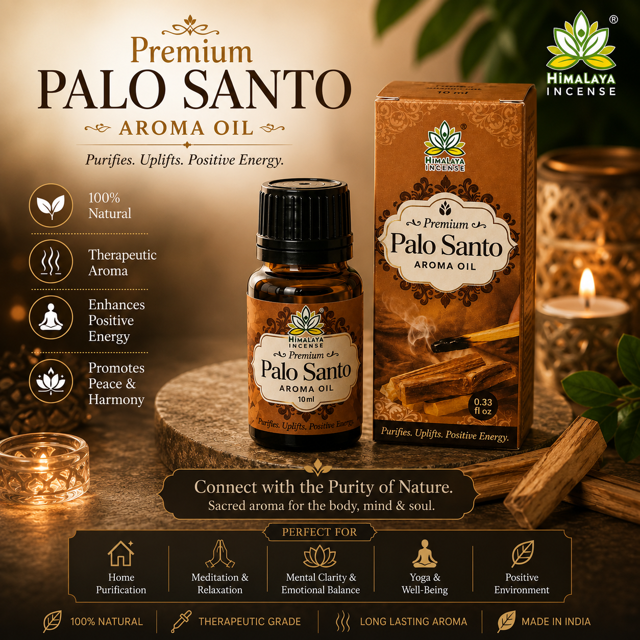 Himalaya Palo Santo Aroma Oil 10ml