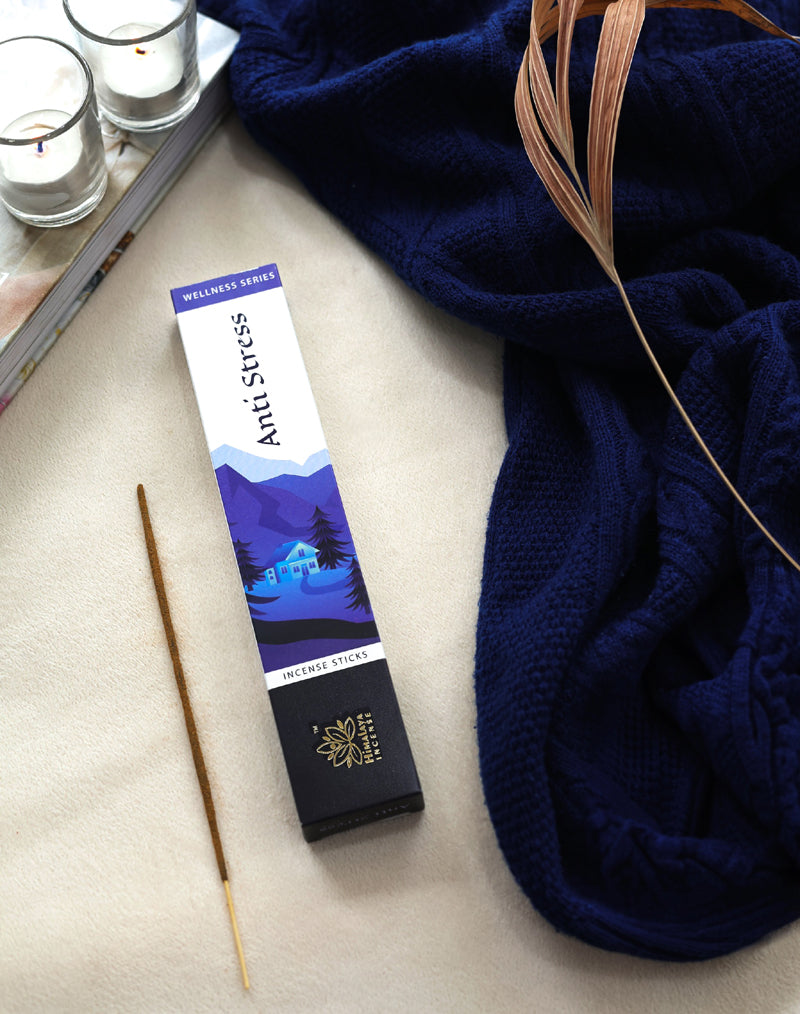 Himalaya Anti Stress Incense Sticks - 15gm Each - Pack Of 3