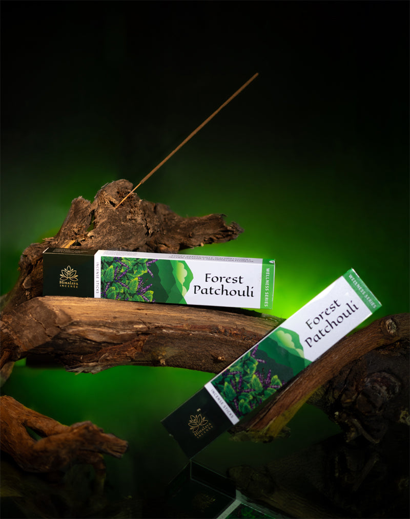Himalayan Forest Patchouli Incense Sticks -Pack Of 3 x 15gm Each