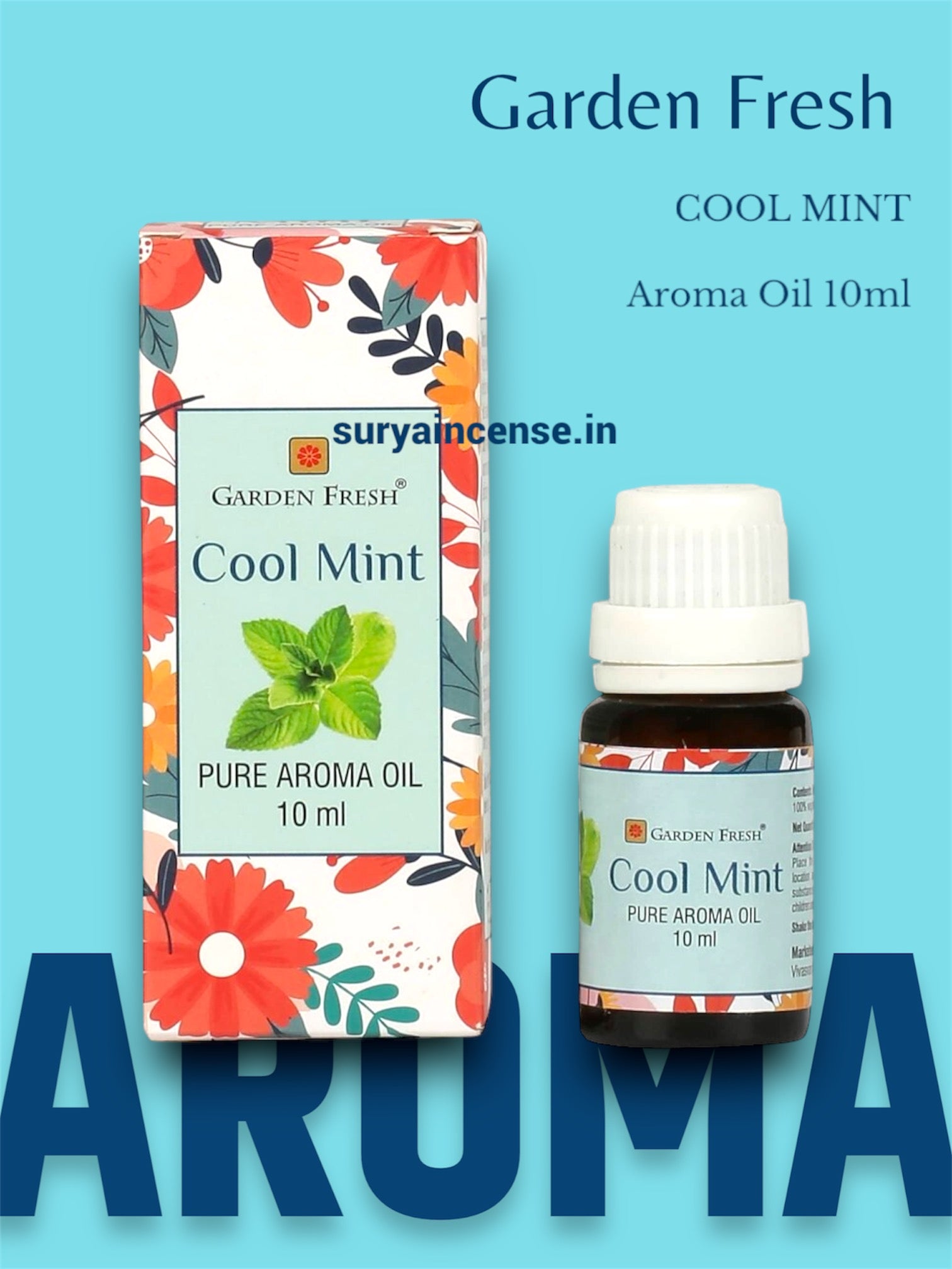 Garden Fresh Cool Mint Diffuser Oil - 10ml