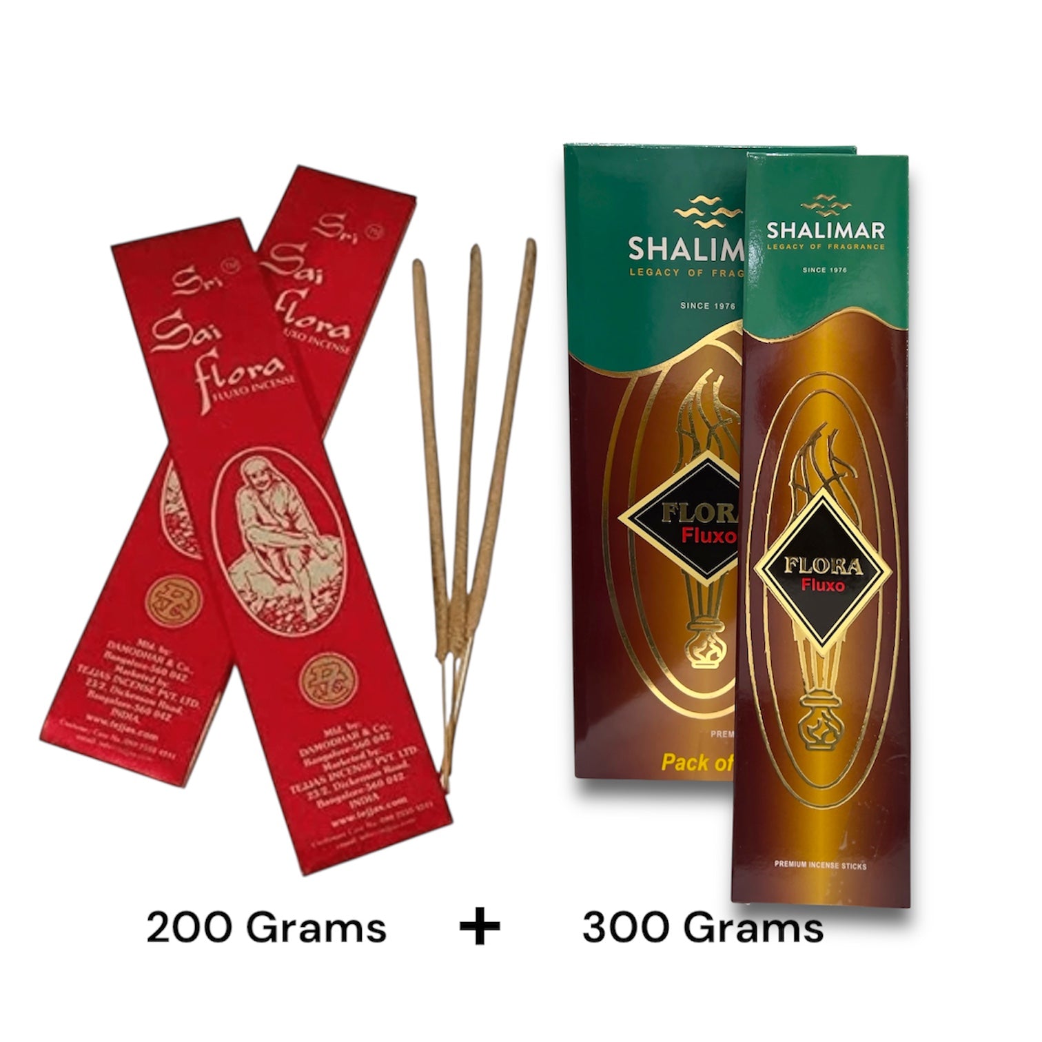 Flora Agarbatti Combo 500Gms | Free Incense Holder