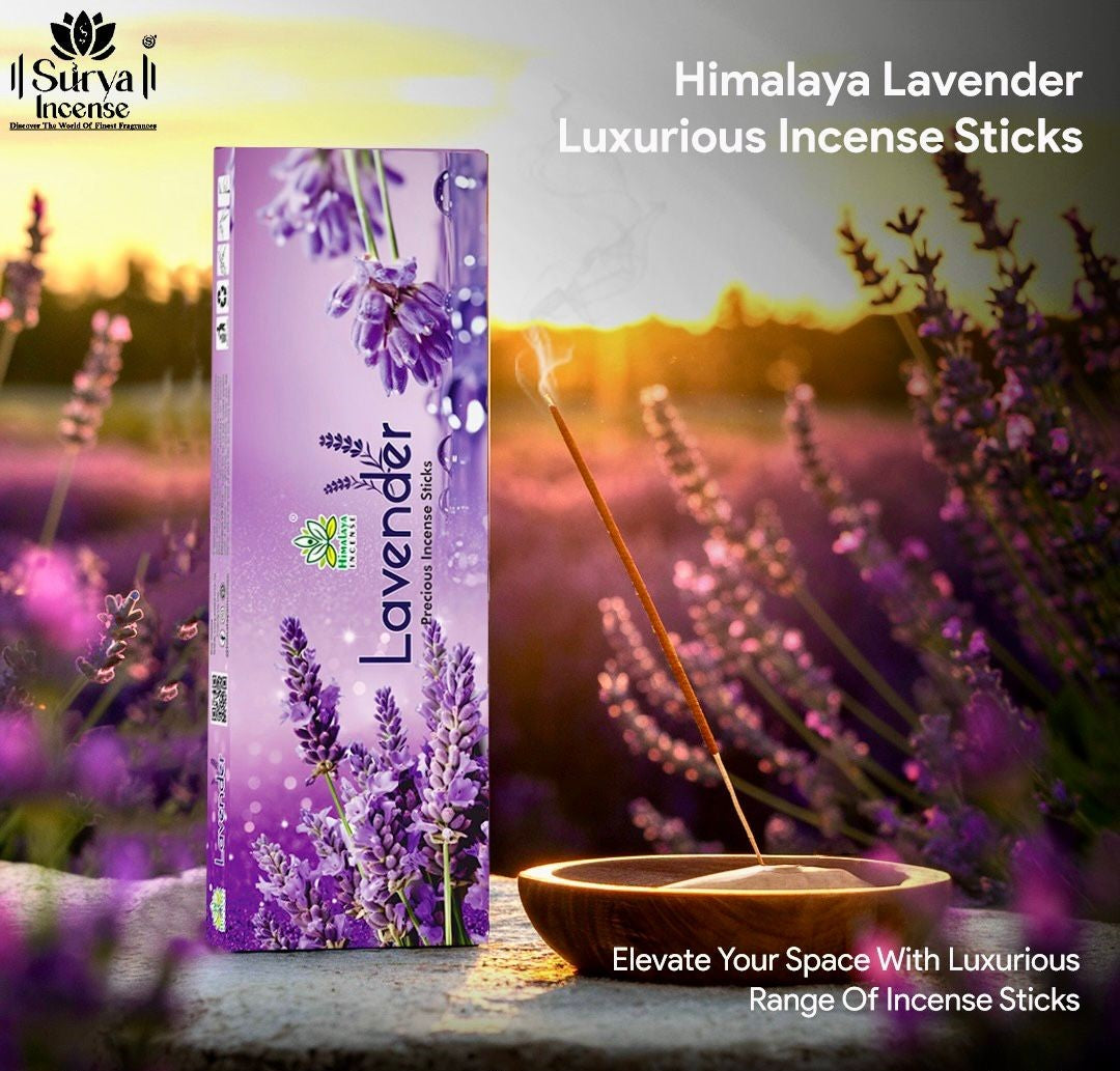 Himalaya Lavender Luxurious Incense Sticks - 50 Gms