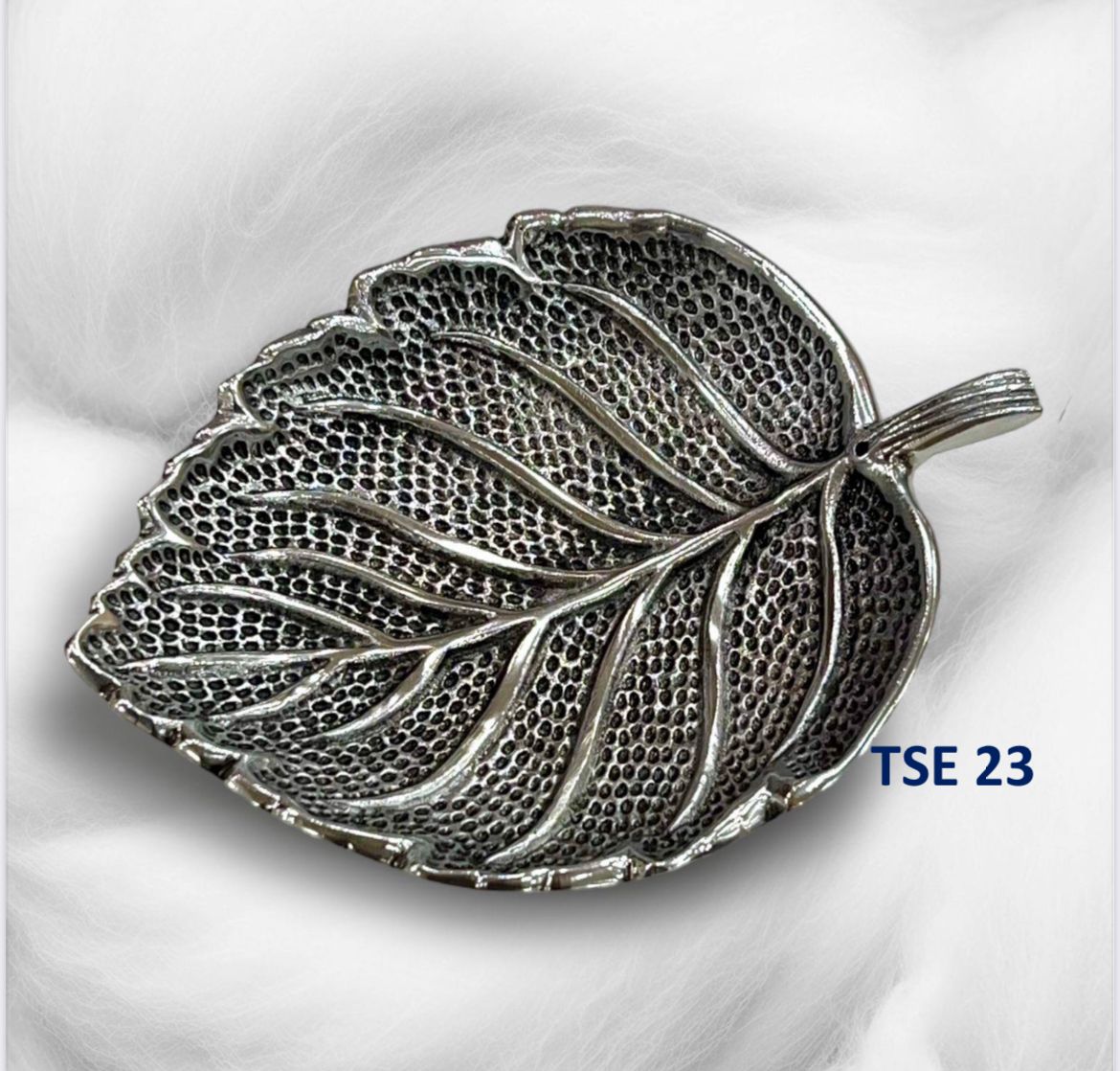 Leaf shape Metal Incense Holder big