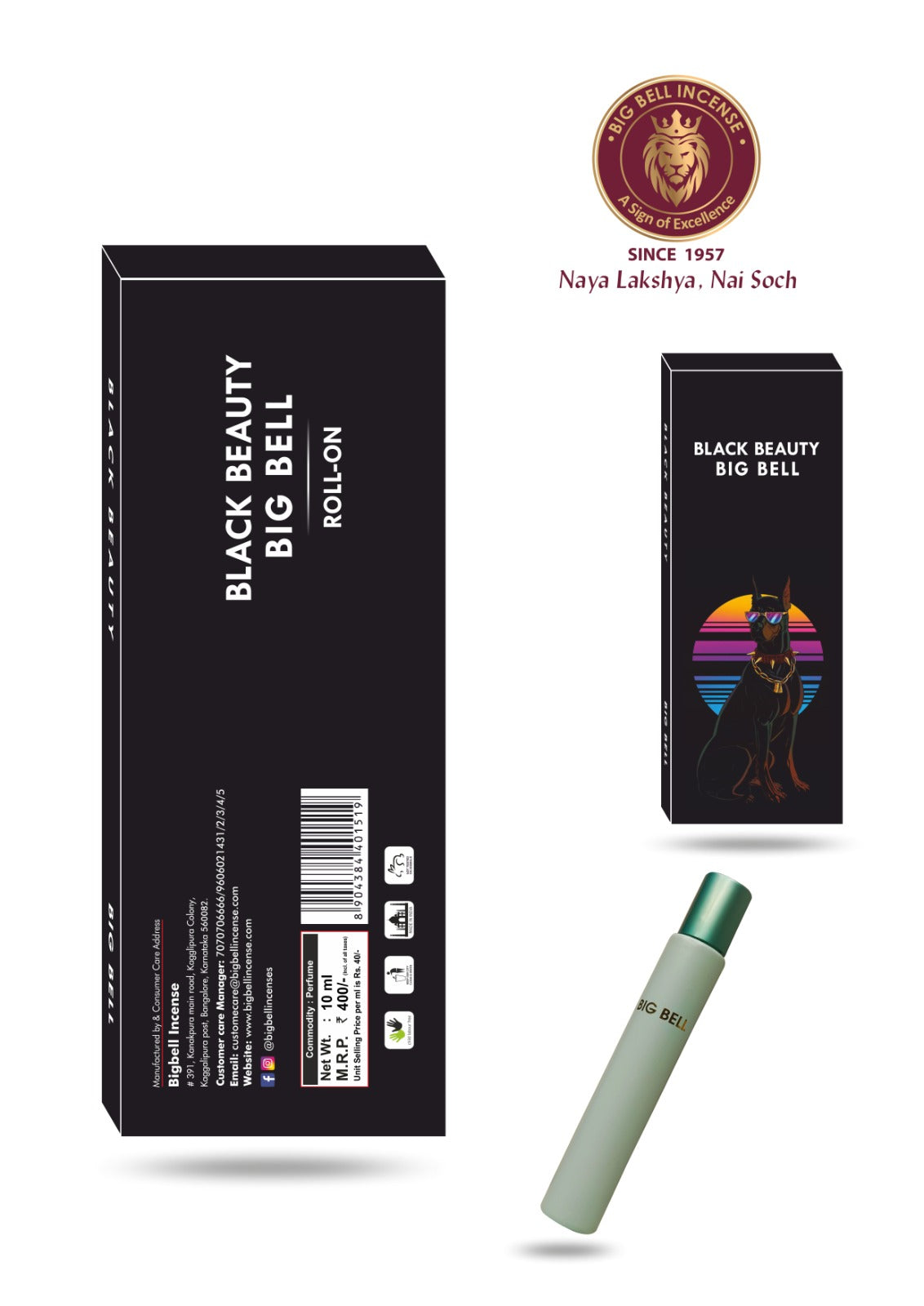 Big Bell Black Beauty 10ml Roll on