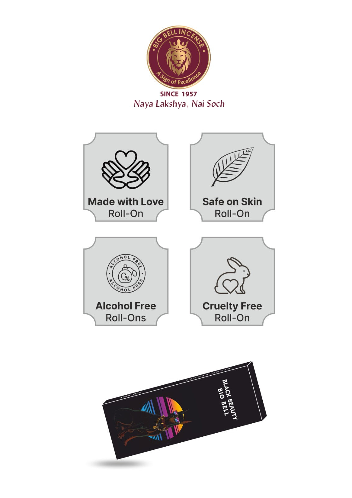 Big Bell Black Beauty 10ml Roll on