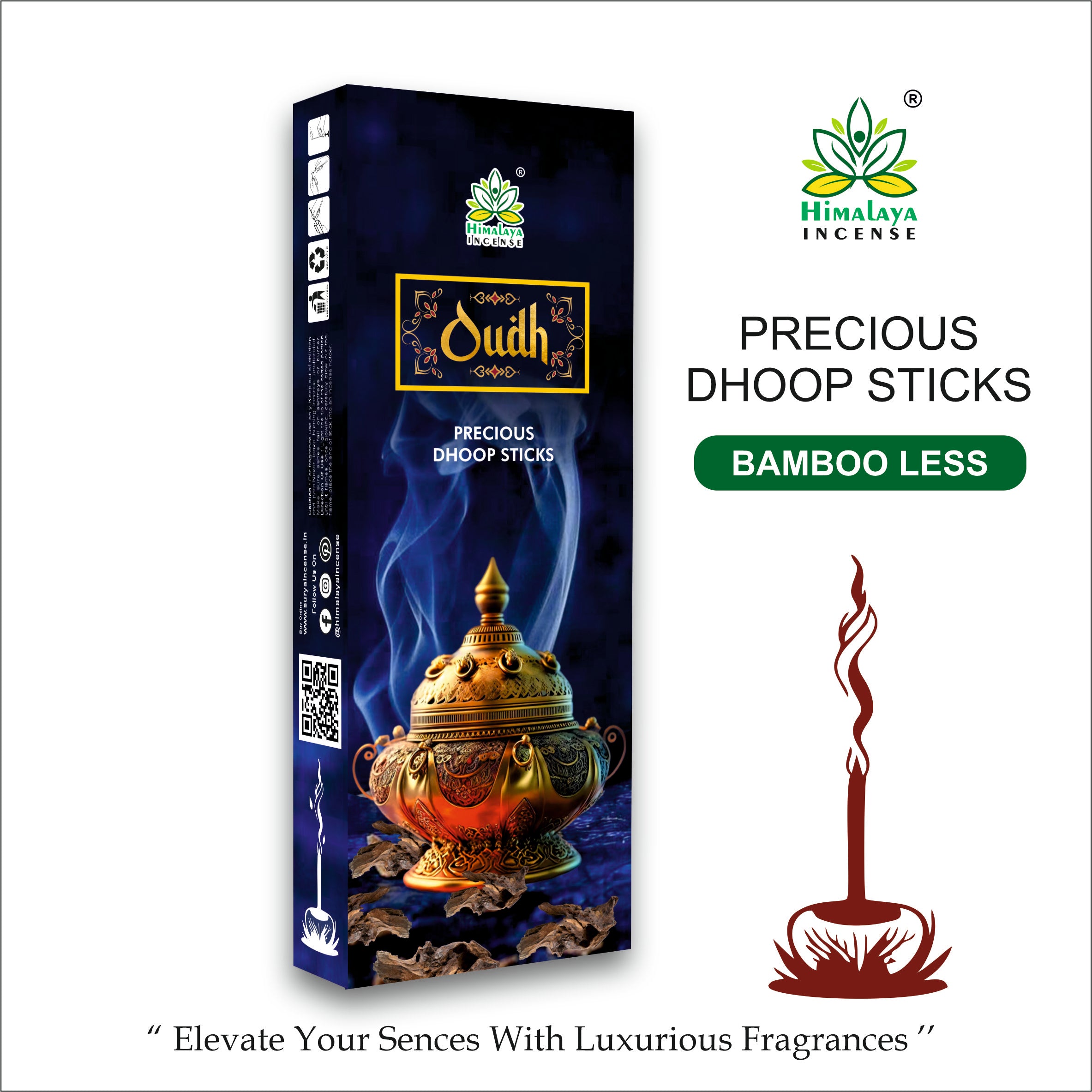 Himalaya Dhoop Sticks Collection Set Variety Pack Of 5