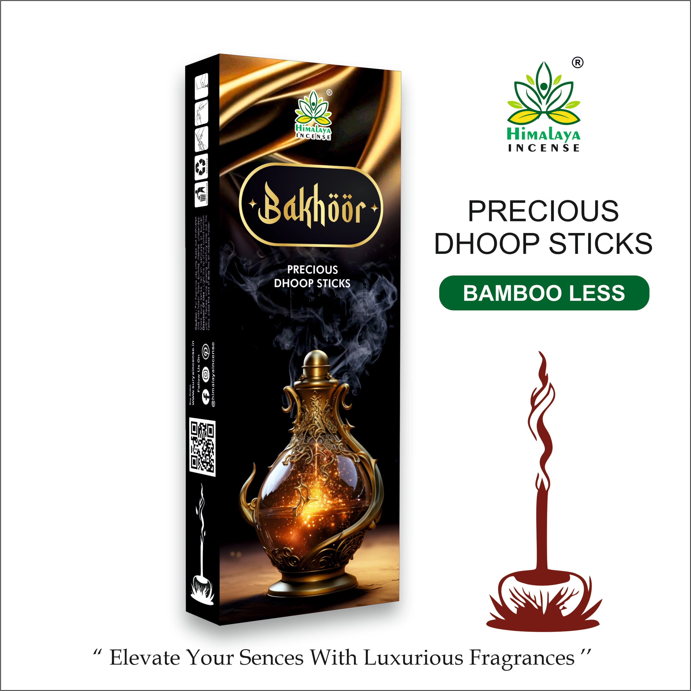 Himalaya Dhoop Sticks Collection Set Variety Pack Of 5