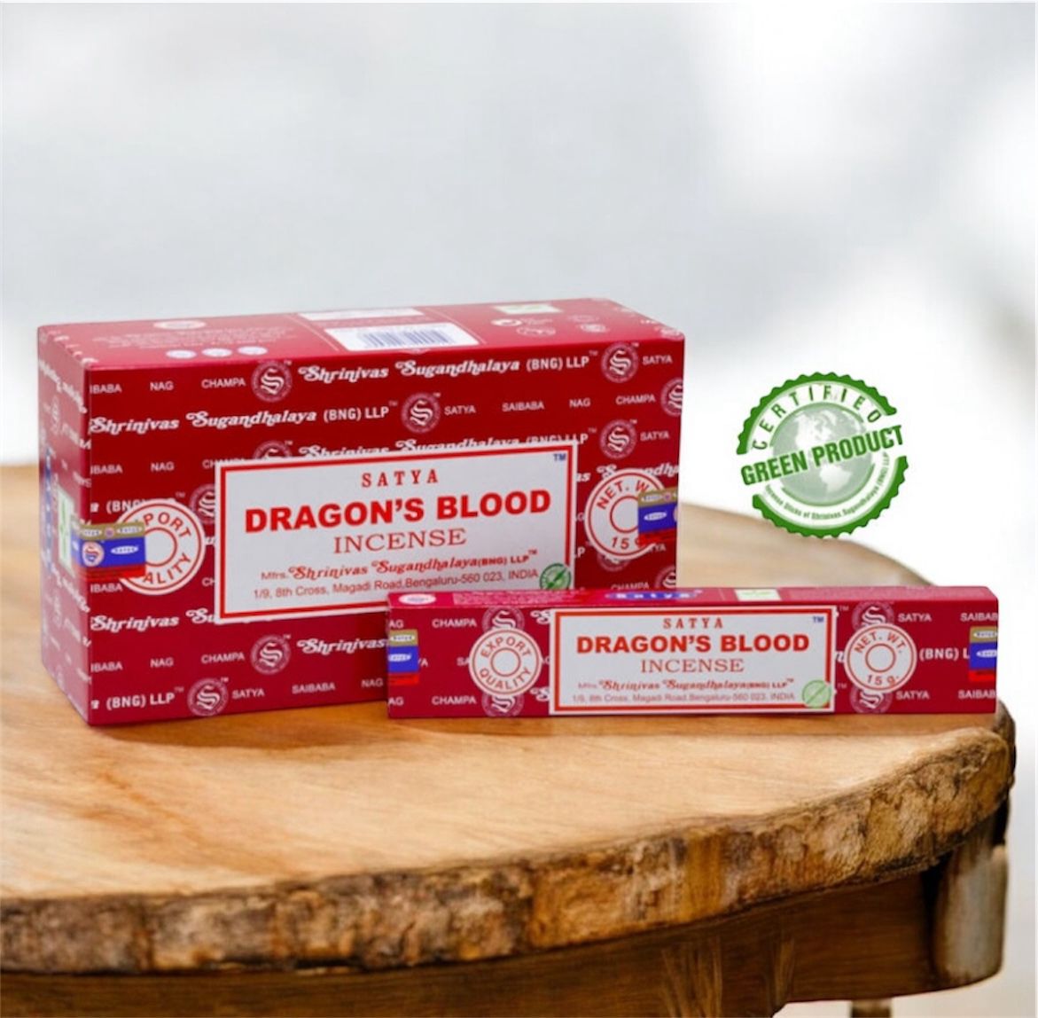 Satya Dragons Blood Incense Sticks - 180 Gms