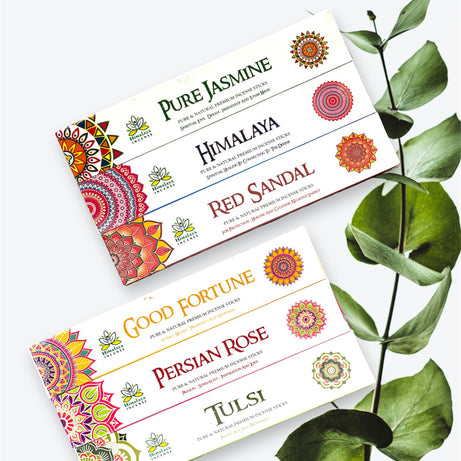 Himalaya Incense Sticks Collection Pack Of 6 x 15gm Each