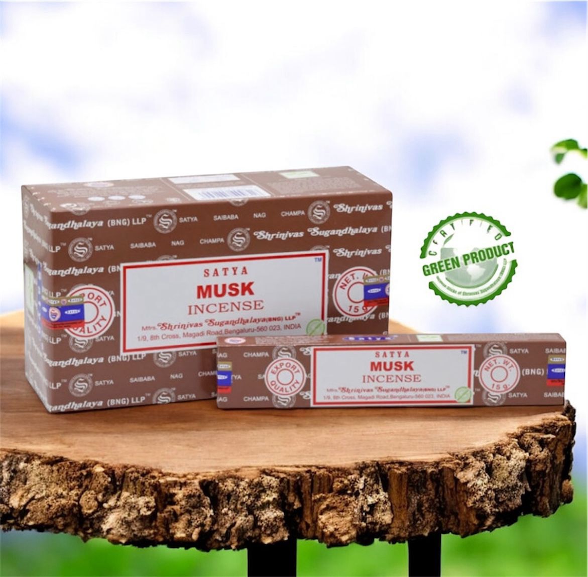 Satya Musk Incense Sticks - 180 Gms