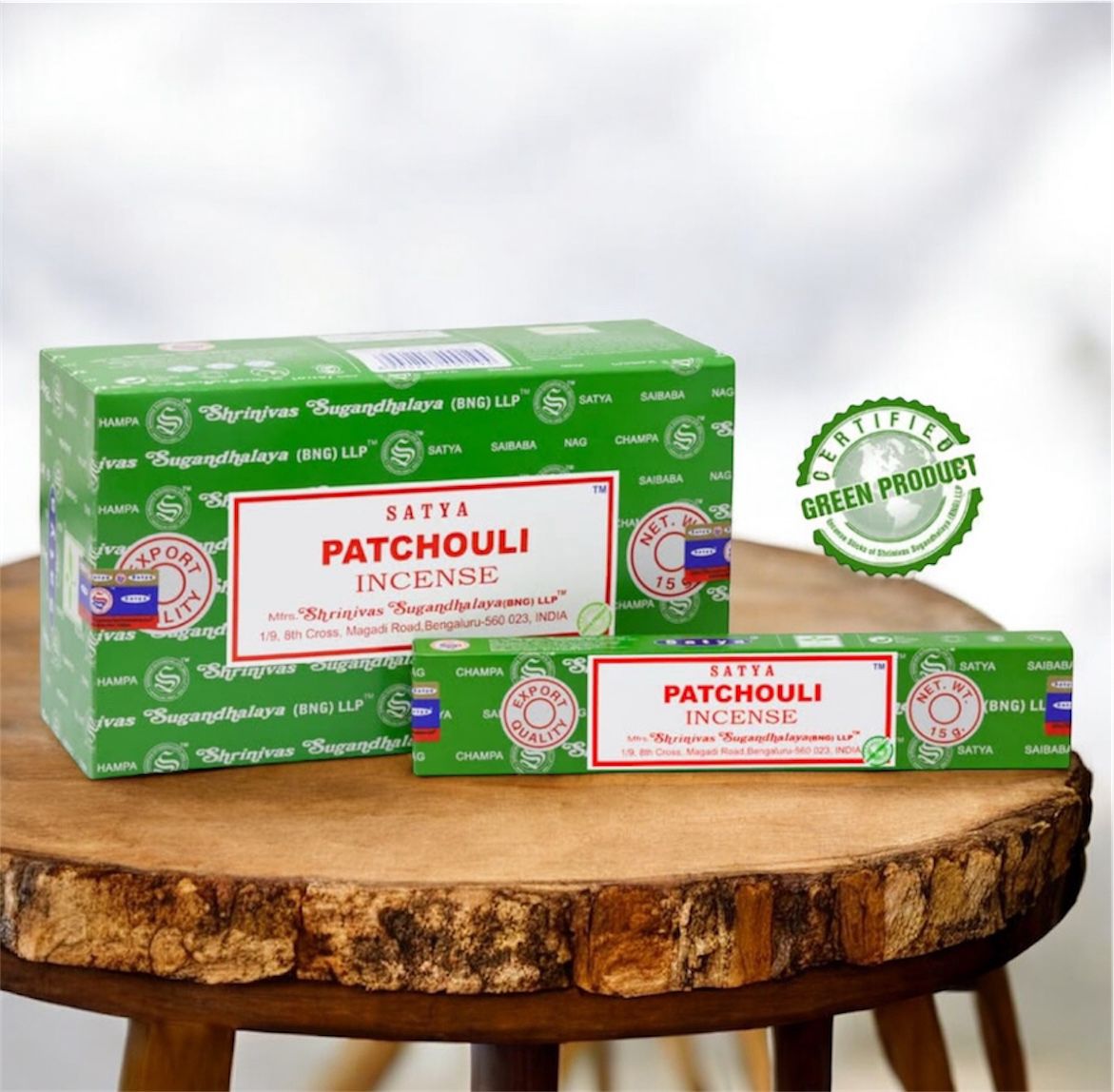 Satya Patchouli Incense Sticks - 180 Gms