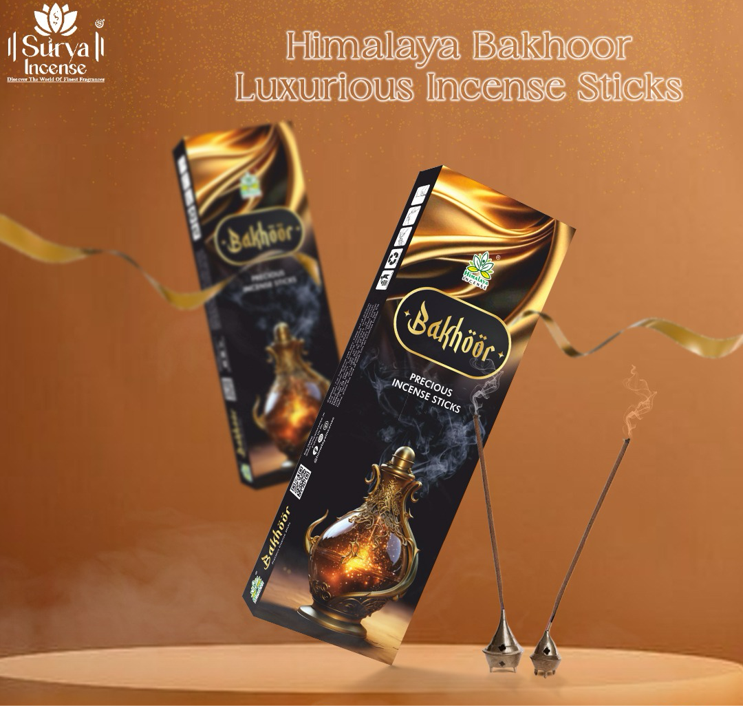 Himalaya Bakhoor Luxurious Incense Sticks 50 Gms Pack