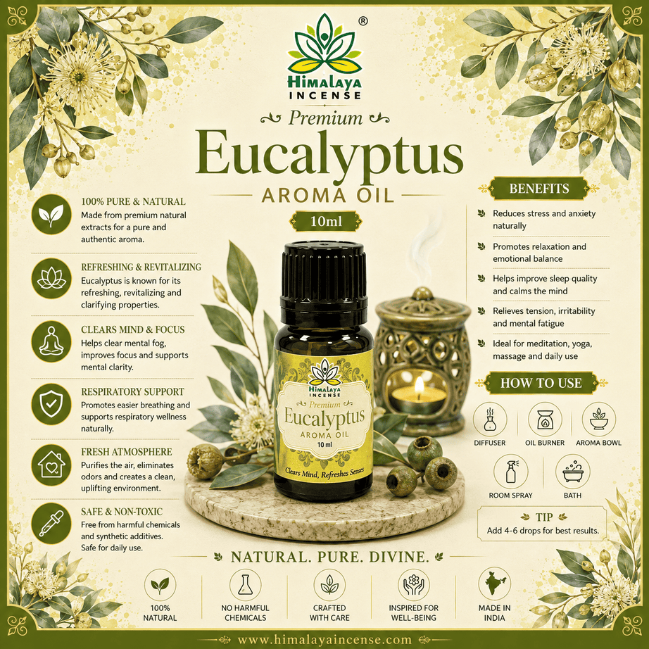 Himalaya Eucalyptus Aroma Oil 10ml