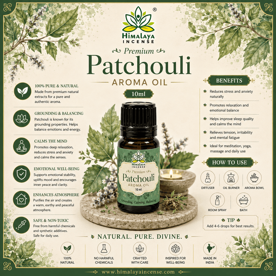 Himalaya Patchouli Aroma Oil 10ml
