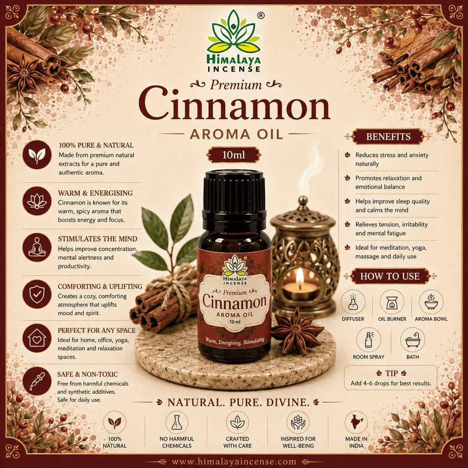 Himalaya Cinnamon Aroma Oil 10ml