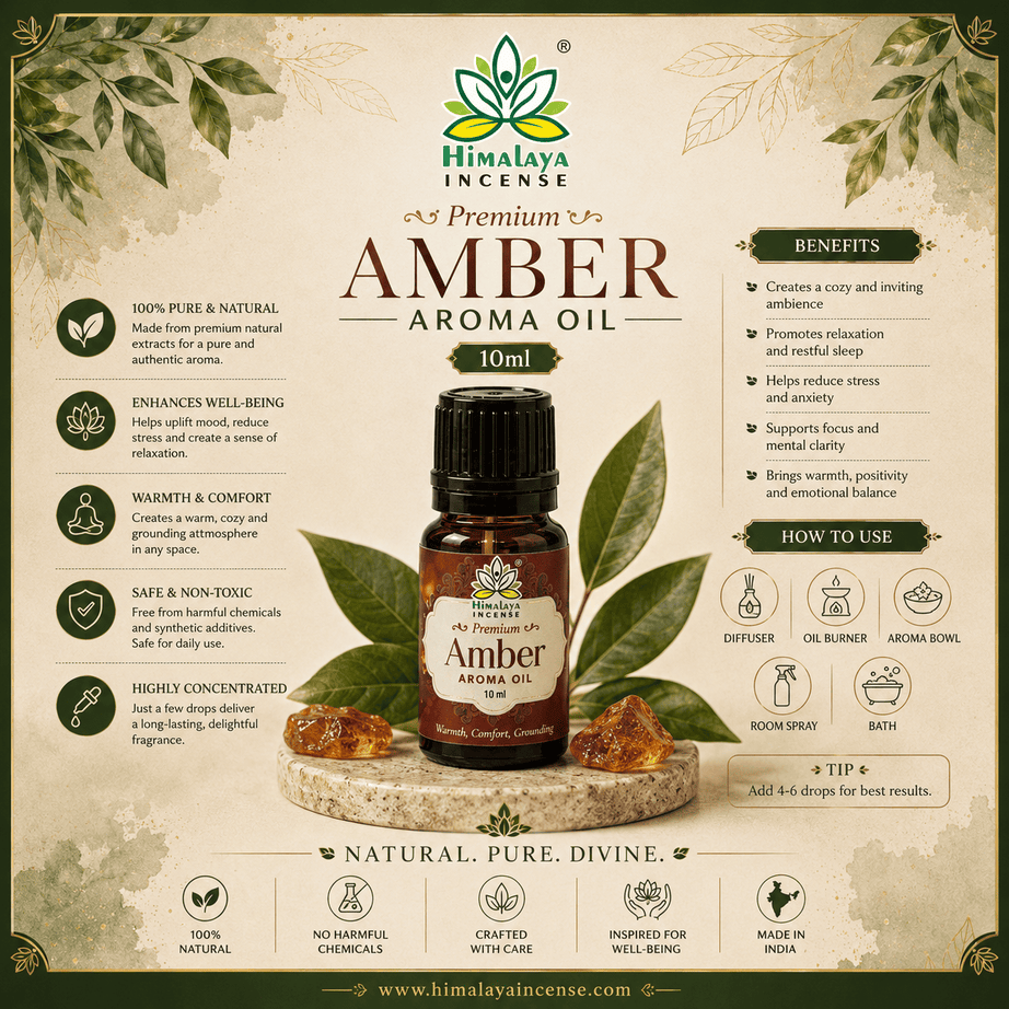 Himalaya Amber Aroma Oil 10ml