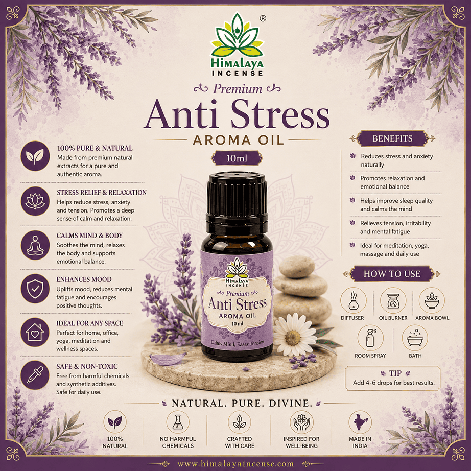 Himalaya Stress Relief Aroma Oil 10ml