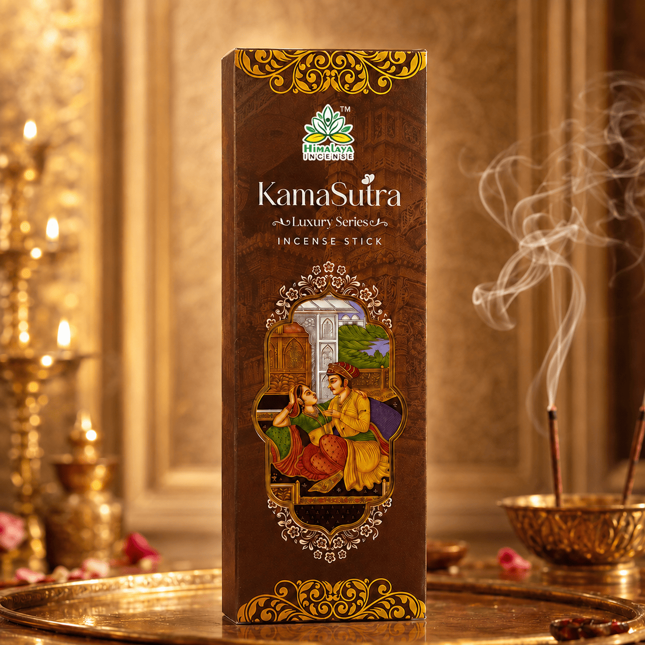 KamaSutra Incense Sticks – Premium Luxury Incense Sticks for Romance, Home Fragrance & Relaxation - 50Grm