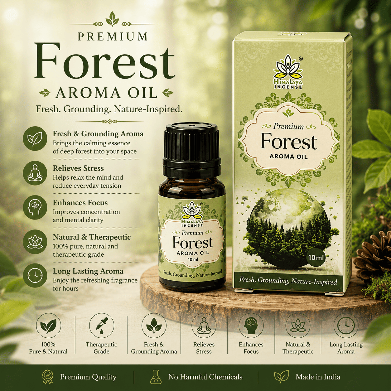 Himalaya Forest Aroma Oil 10ml