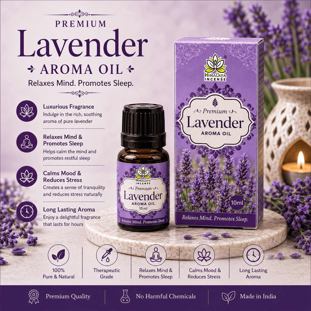 Himalaya Lavender Aroma Oil 10ml