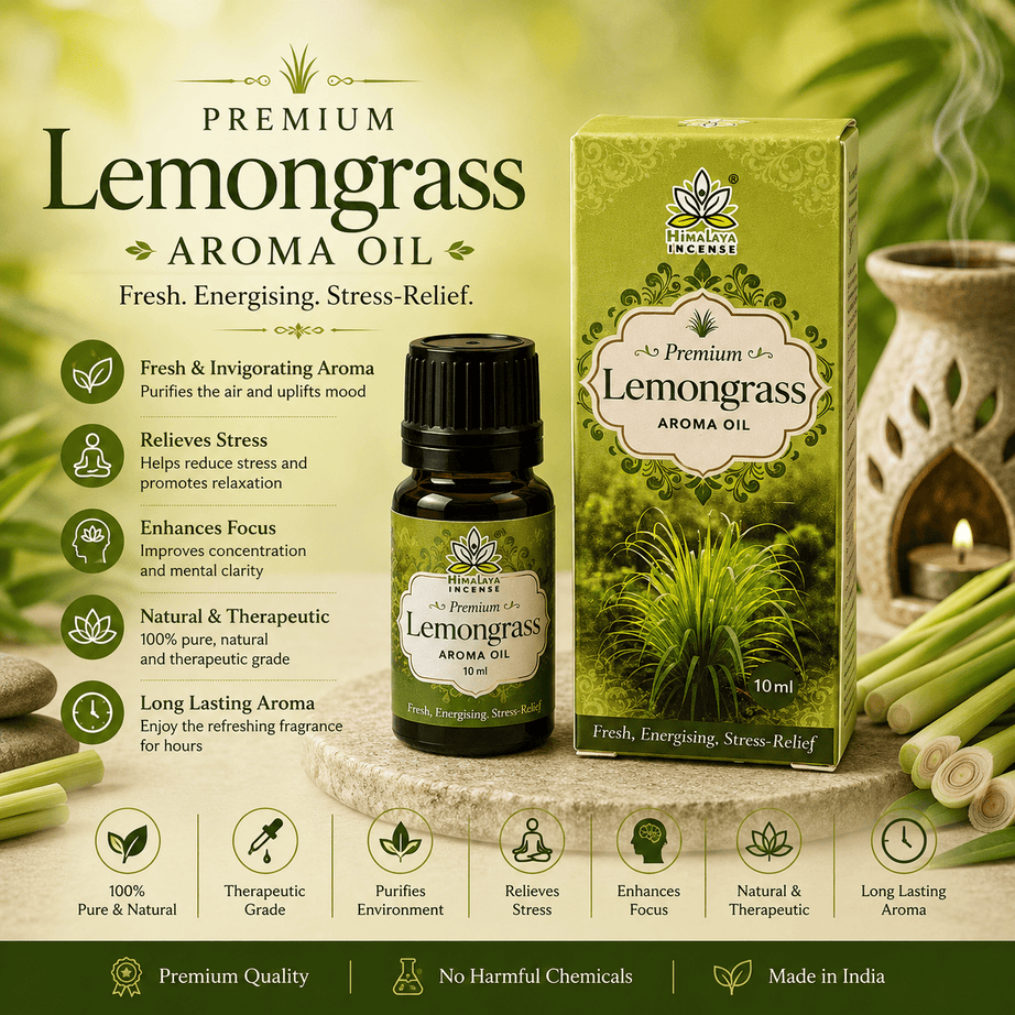Himalaya Lemon Grass Aroma Oil 10ml