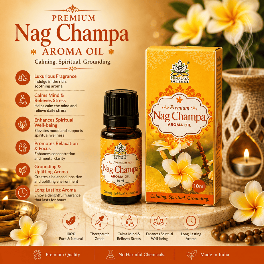 Himalaya Nag Champa Aroma Oil 10ml