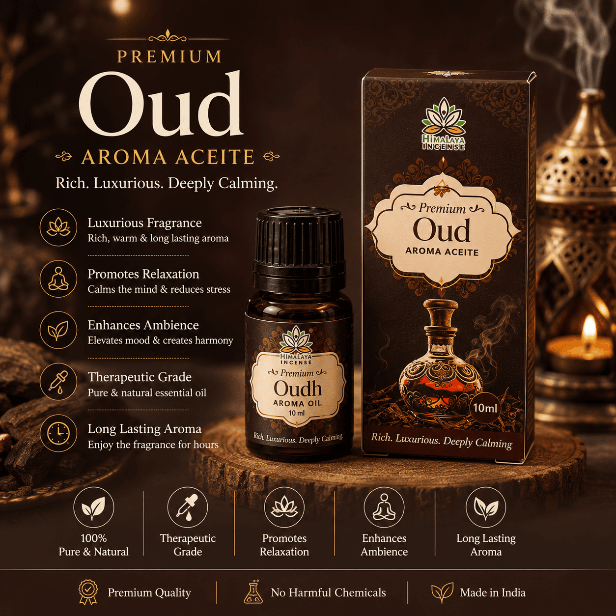 Himalaya Oudh Aroma Oil 10ml