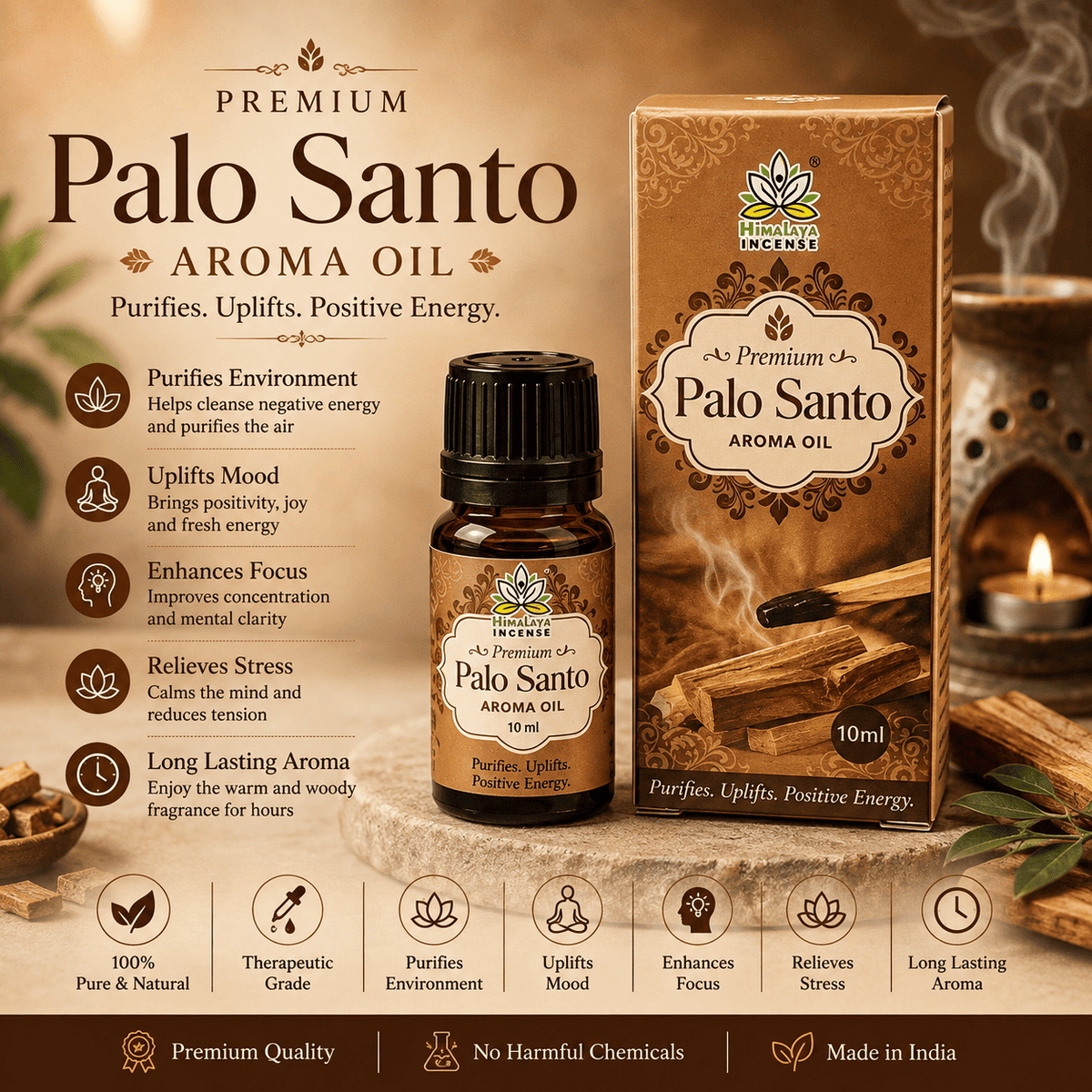 Himalaya Palo Santo Aroma Oil 10ml