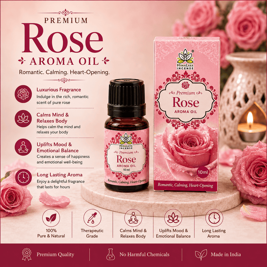 Himalaya Rose Aroma Oil 10ml