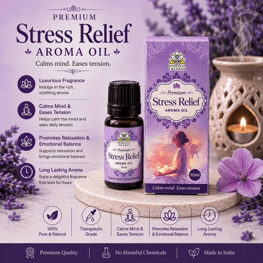 Himalaya Stress Relief Aroma Oil 10ml