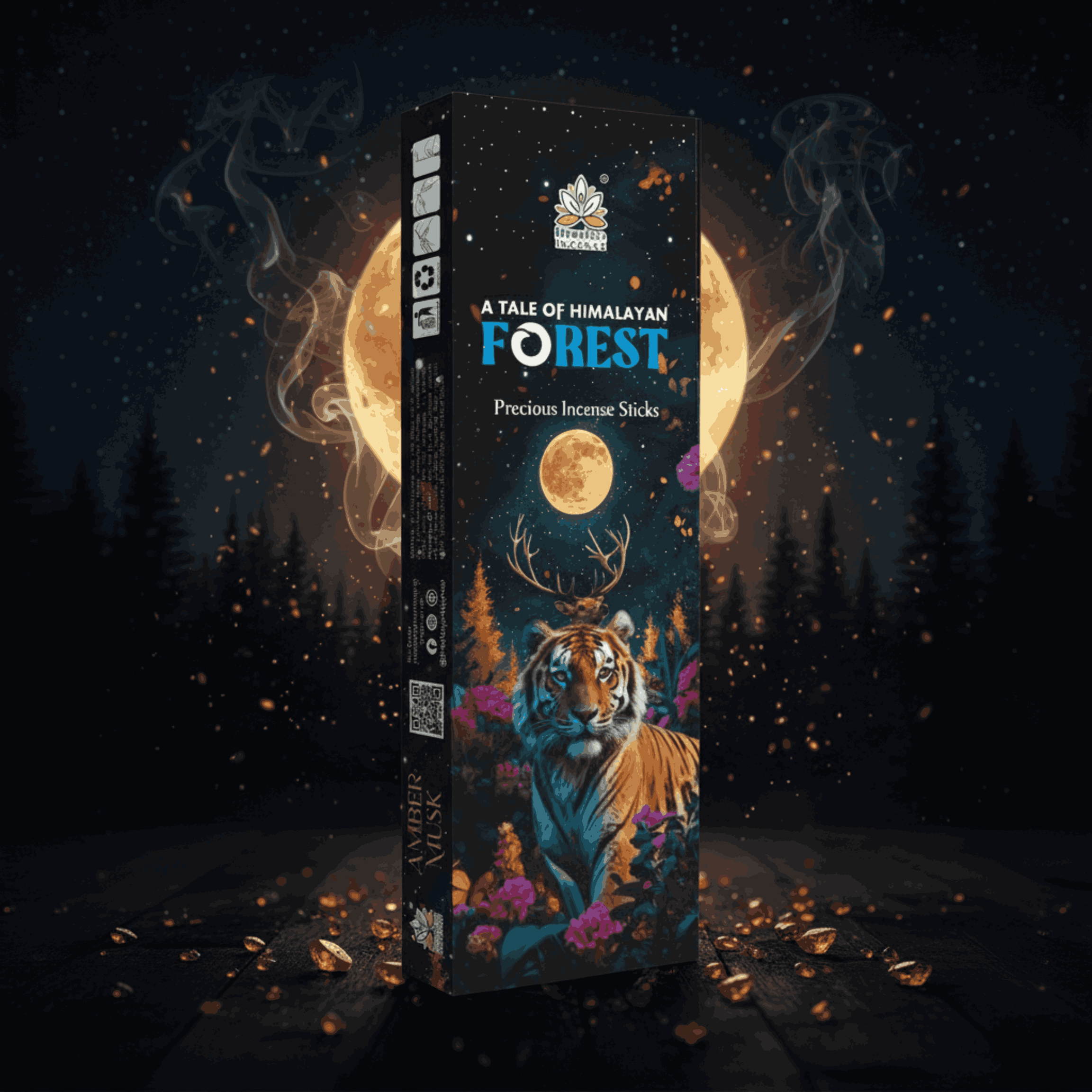 Himalaya Forest Precious Incense Sticks  Luxury Fresh Mountain Aroma  50 Grams