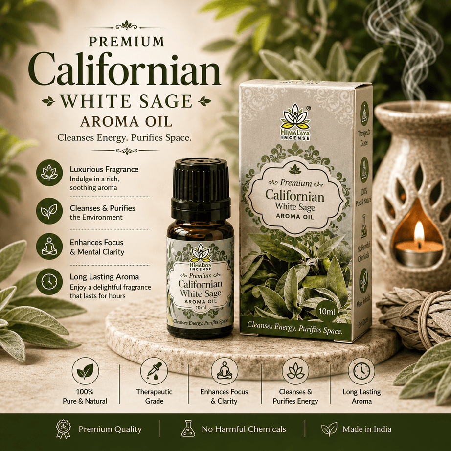 Himalaya Californian White Sage Aroma Oil 10ml