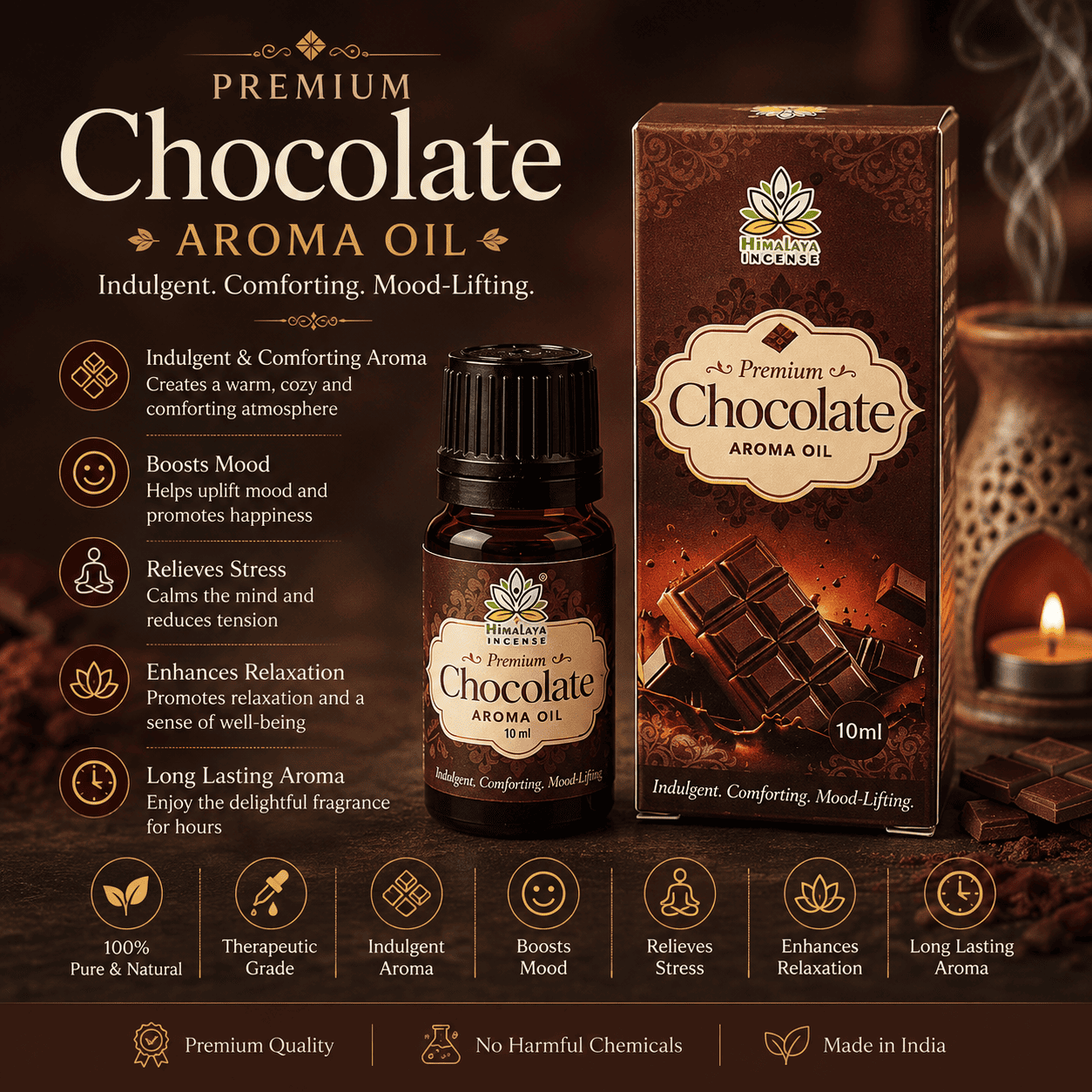 Himalaya Chocolate Aroma Oil 10ml