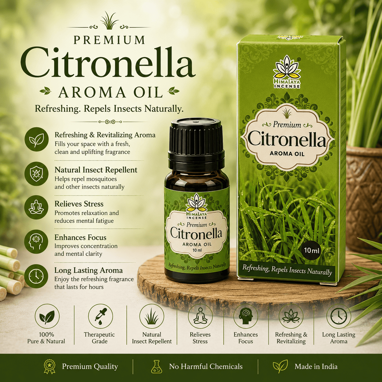Himalaya Citronella Aroma Oil 10ml