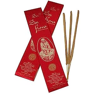 Sri Sai Flora Fluxo Incense Sticks Agarbatti 25 Gms x 40 Packs (Pouches )