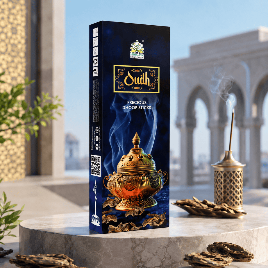 Himalaya Oudh Precious Dhoop Sticks -  - Bambooless Incense Sticks - 50 Grm  / Pack
