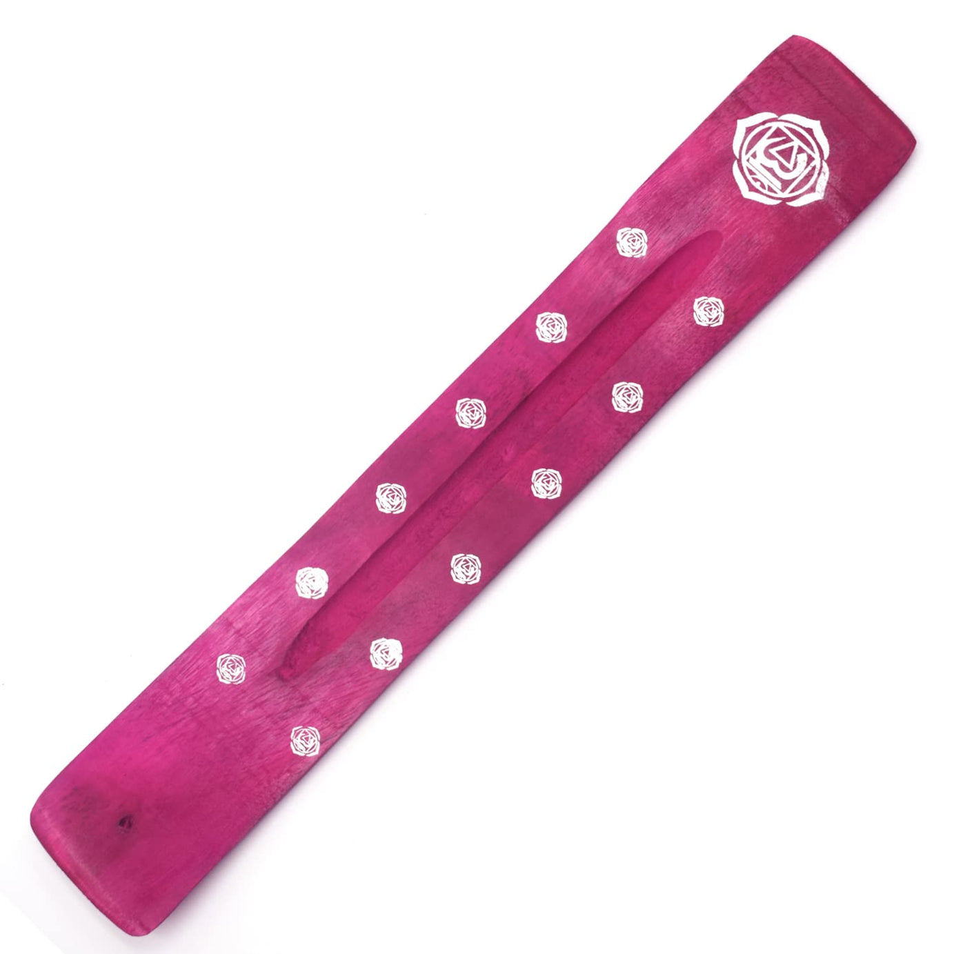 Surya Agarbatti Stick Stand with Printed Traditional Design 7 Chakra | Handmade Incense Holder for Sticks & Cones