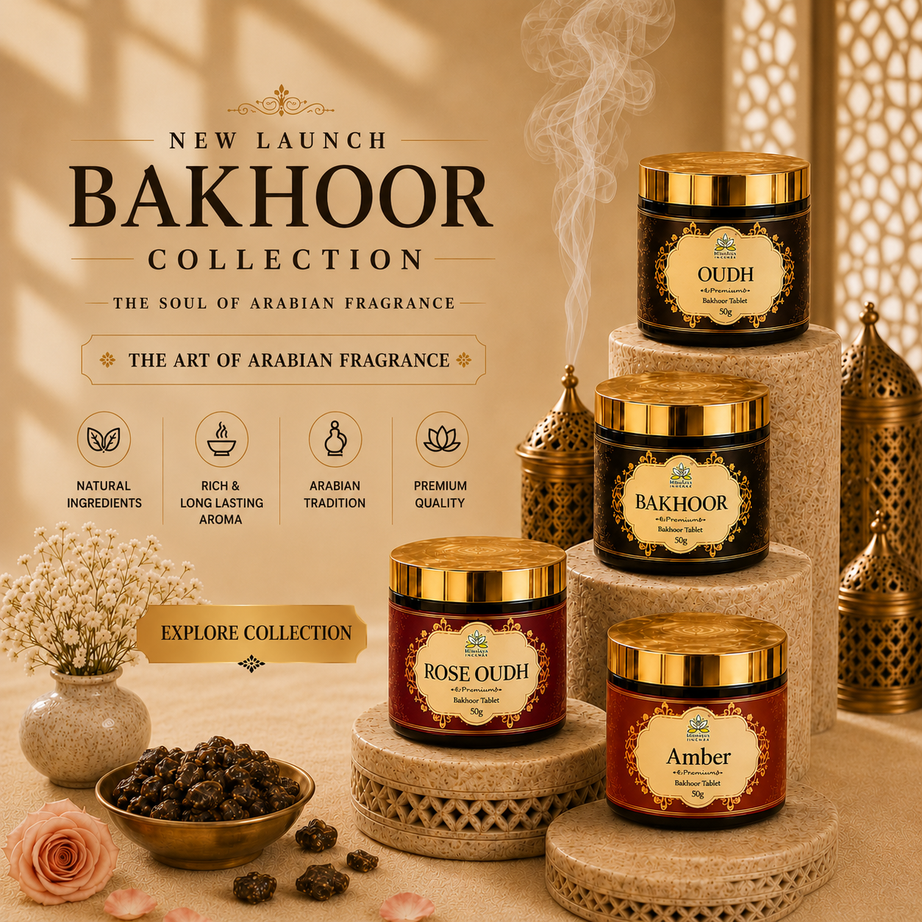 Himalaya Incense Bakhoor Collection – Premium Arabian Bakhoor Tablets | 50g