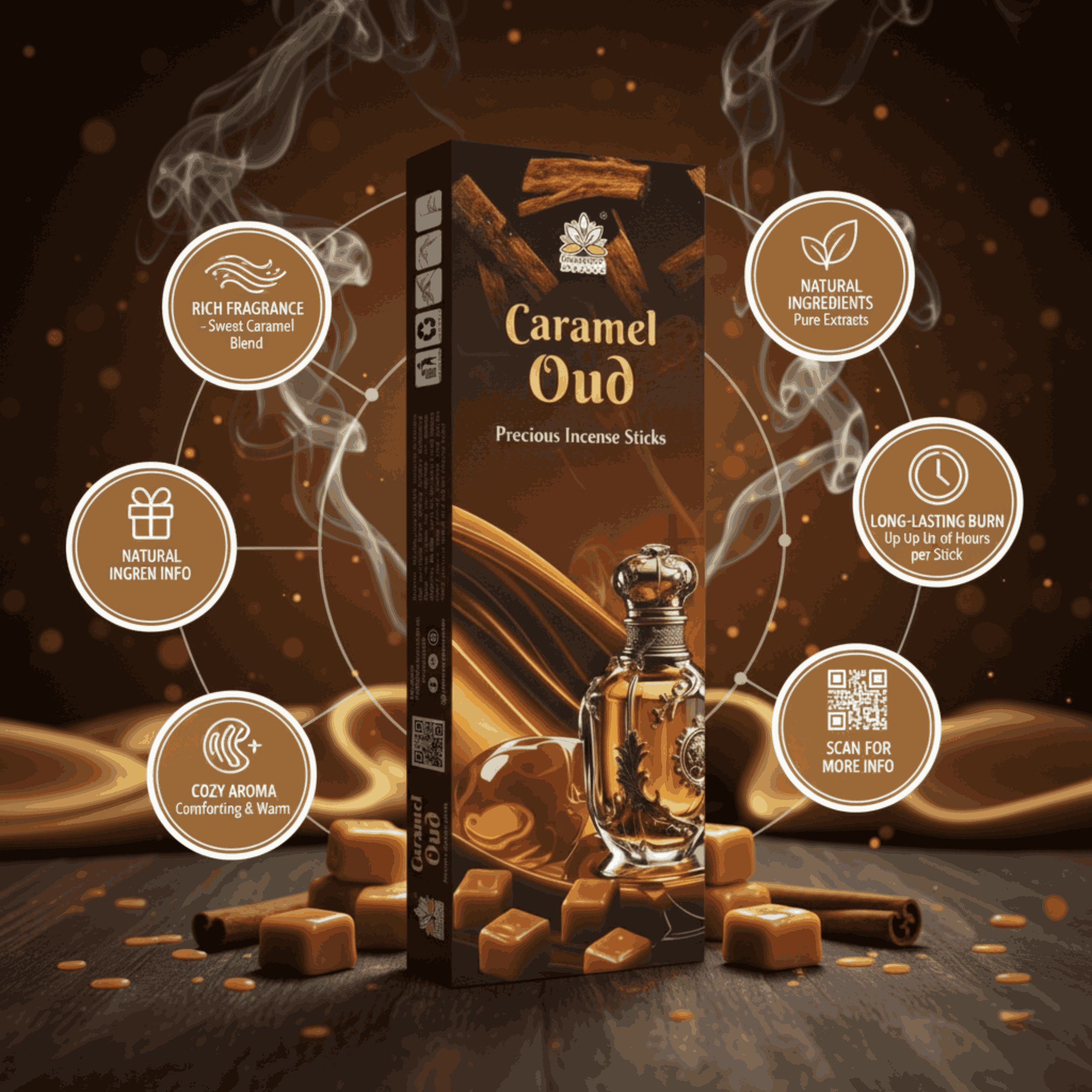 Himalaya Precious Incense Luxury Collection | Premium Aromatic Incense Sticks Pack of 5