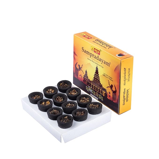 Delta Sampradayam Herbal Mini Sambrani Cup