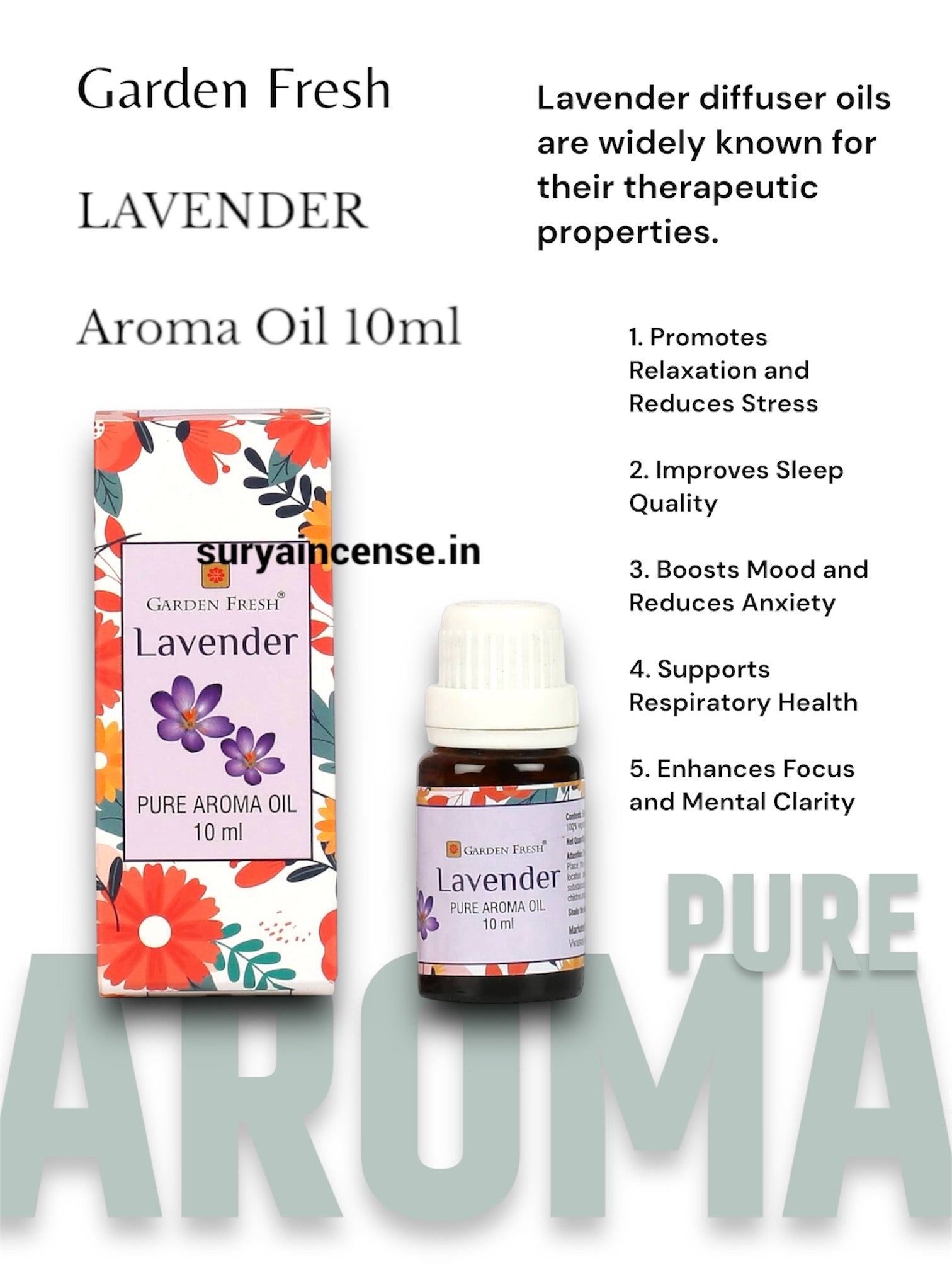 Garden Fresh Lavender Diffuser Oil